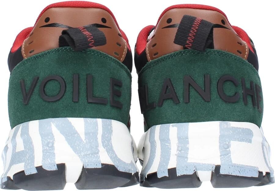 Voile blanche Groene Actieve Sneakers voor Heren Green - Foto 3