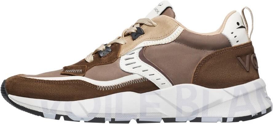 Voile Blanche Bruine Veterschoenen voor Mannen