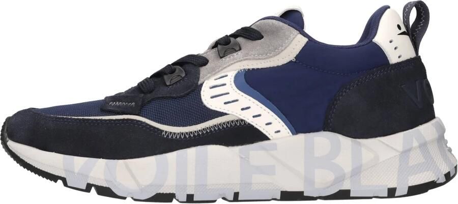 Voile Blanche Suede and technical fabric sneakers Club01.