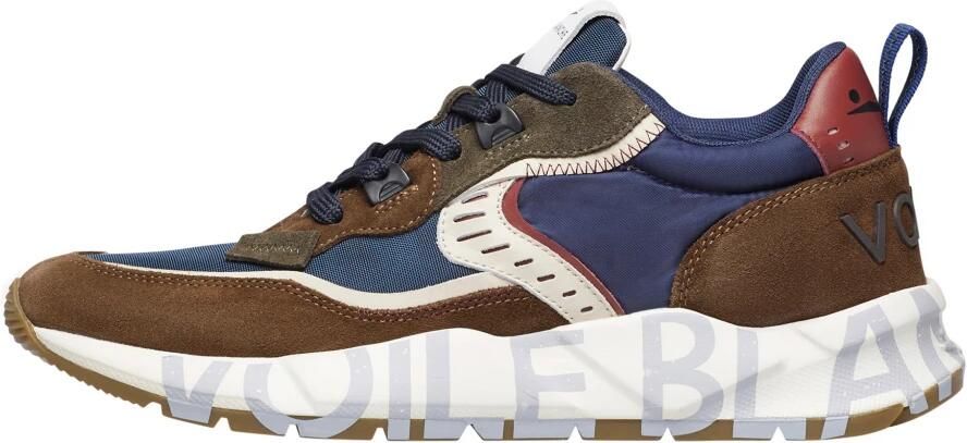 Voile blanche Bruine Heren Actieve Sneakers Multicolor Heren - Foto 3