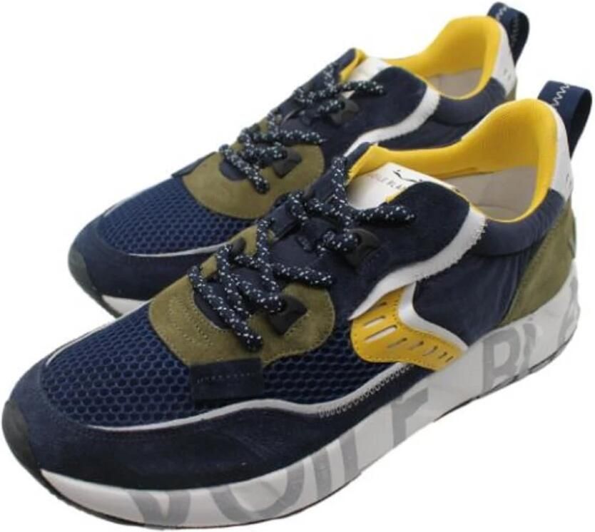 Voile Blanche Stijlvolle Blauwe Veterschoenen voor Heren - Foto 2