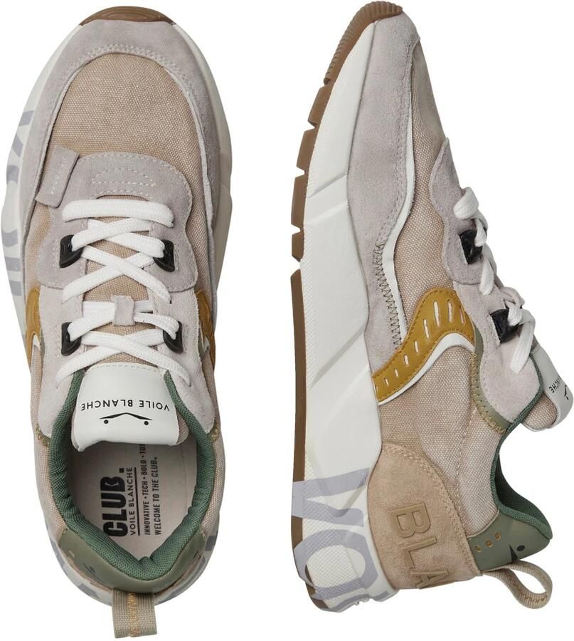 Voile Blanche Beige Sneaker voor een stijlvolle uitstraling - Foto 2
