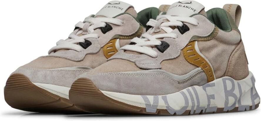 Voile Blanche Beige Sneaker voor een stijlvolle uitstraling - Foto 5