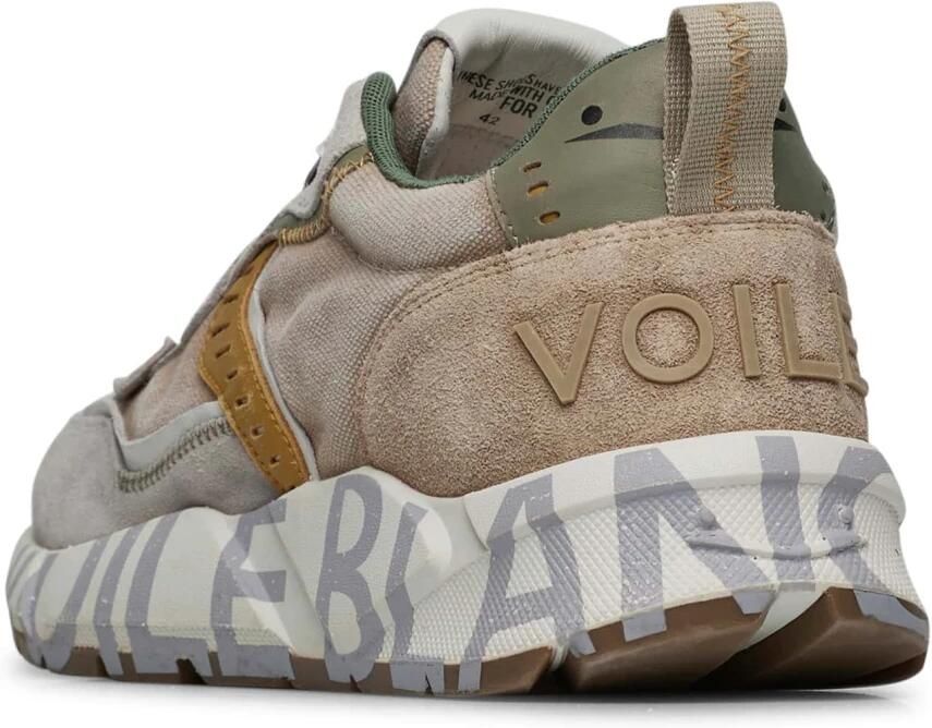 Voile Blanche Beige Sneaker voor een stijlvolle uitstraling - Foto 3