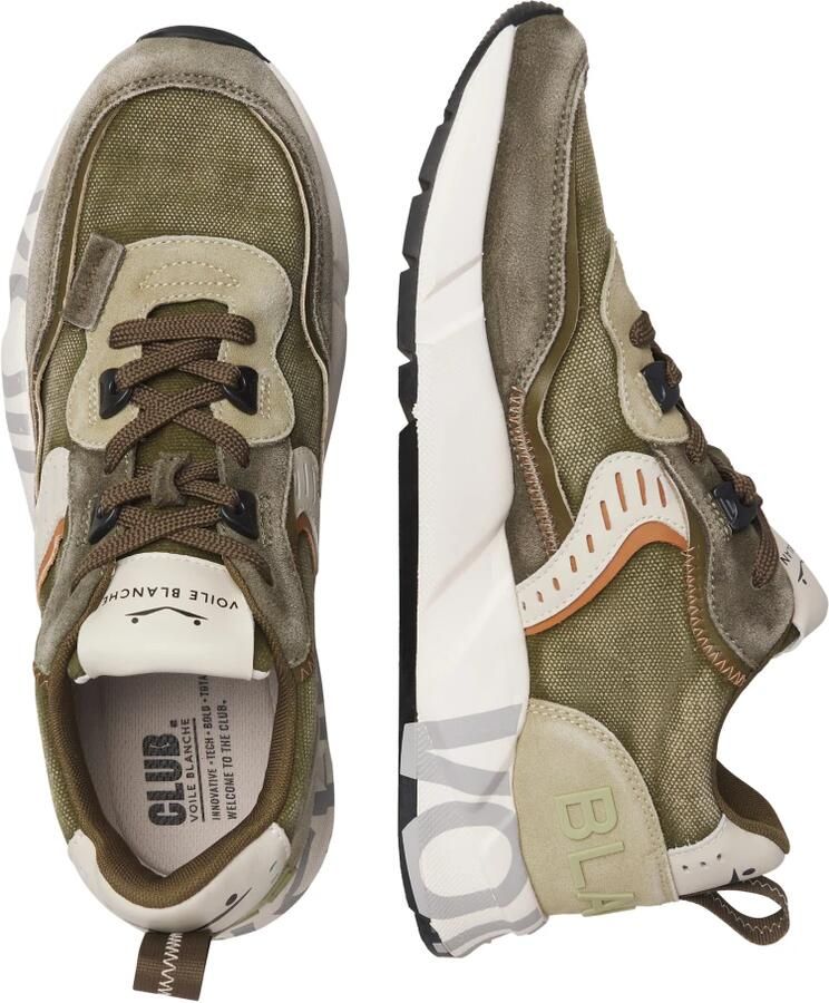 Voile blanche Sneakers laag 'CLUB01.' grasgroen