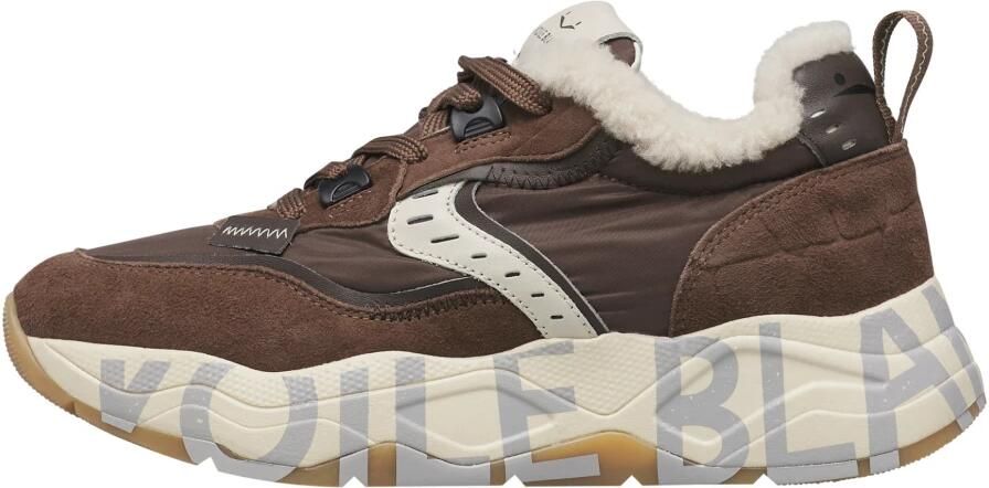 Voile Blanche Club105 Fur Sneakers