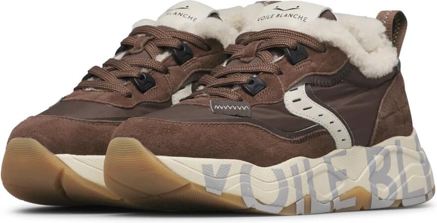 Voile Blanche Club105 Fur Sneakers - Foto 4