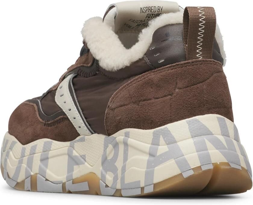 Voile Blanche Club105 Fur Sneakers - Foto 3