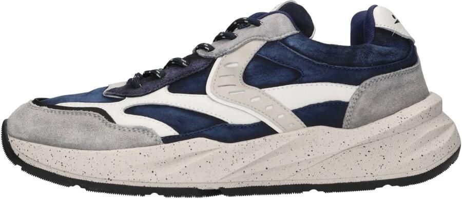 Voile Blanche Blauwe Gewassen Leren Sneakers - Foto 1
