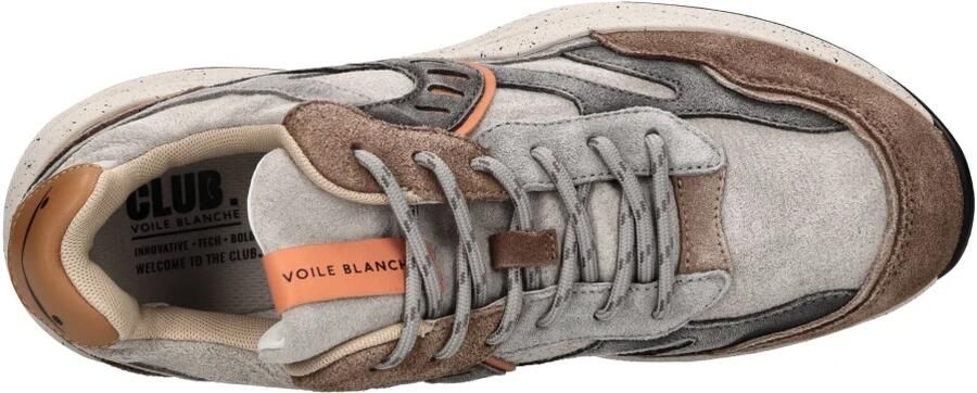 Voile blanche Lage Sneakers 1D71 CLUB22 BROWN - Foto 2