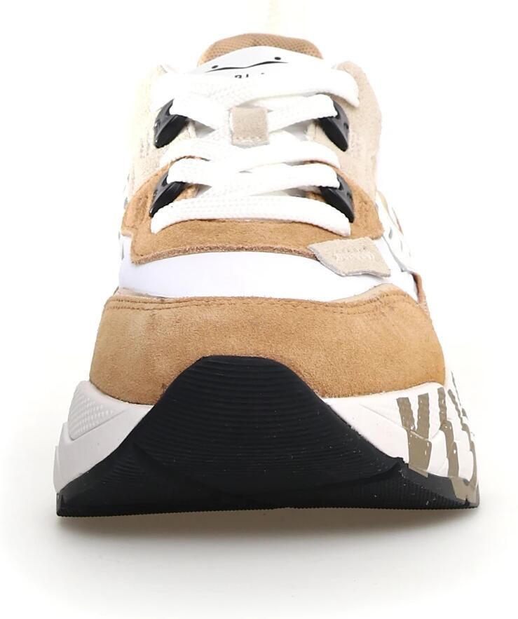 Voile blanche Low-Top Sneakers Leather Sneakers With Chunky Sole in wit - Foto 2
