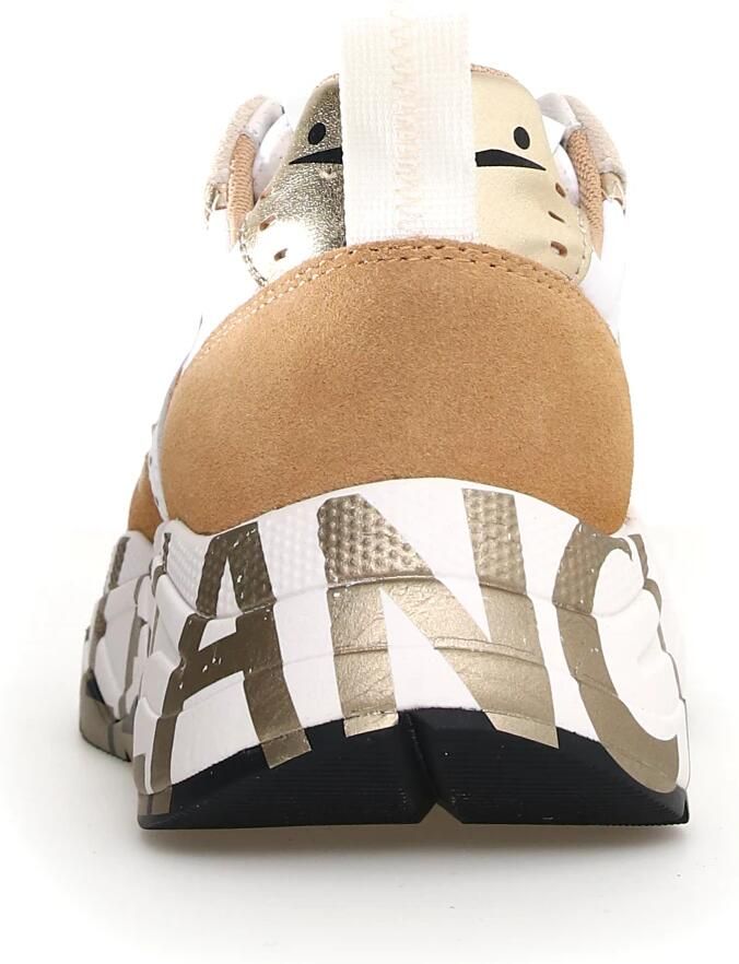 Voile blanche Low-Top Sneakers Leather Sneakers With Chunky Sole in wit - Foto 3