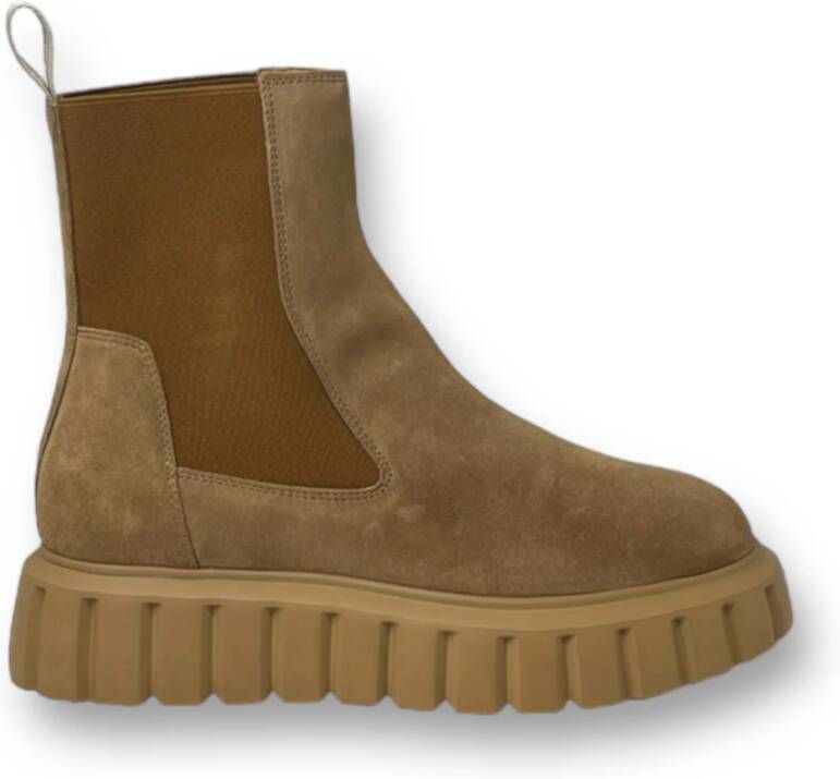 Voile blanche Elegante Chelsea laarzen voor vrouwen Beige Dames - Foto 2