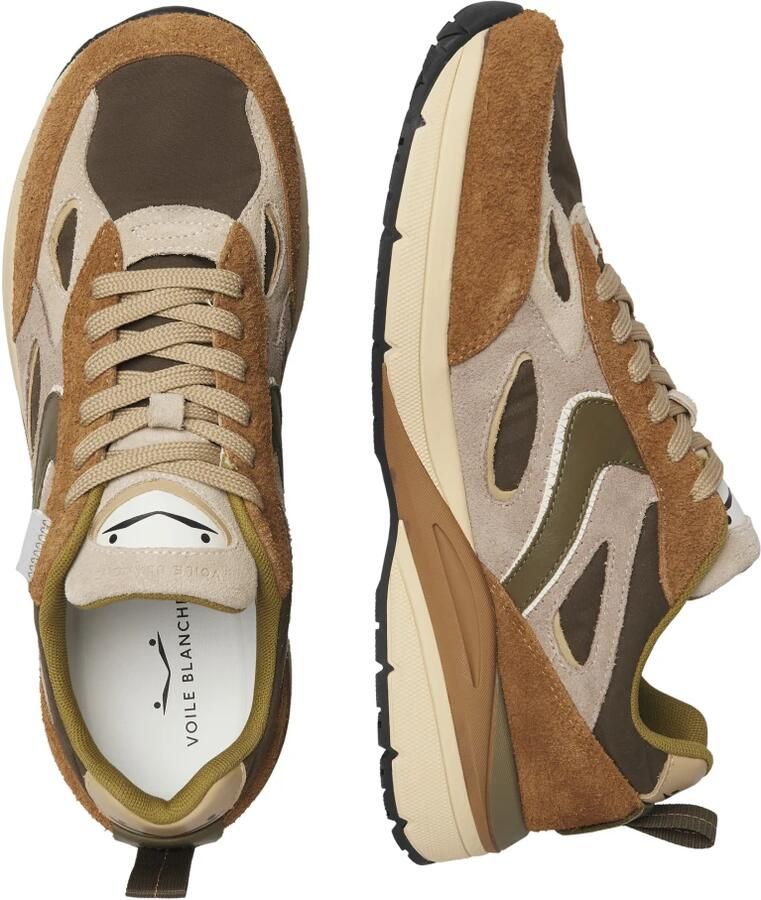 Voile blanche Sneakers laag 'HAYDEN.' bruin
