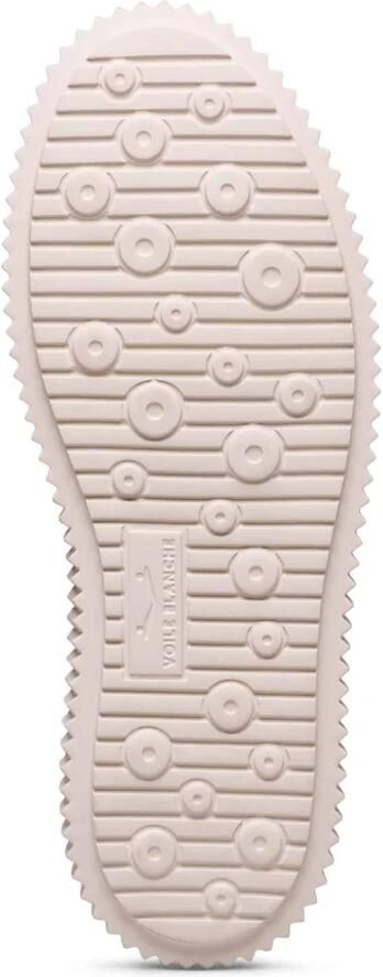 Voile Blanche Grijze Sneakers Leder Textiel Mix - Foto 6