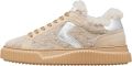 Voile Blanche Lipari Fur Sneakers - Beige