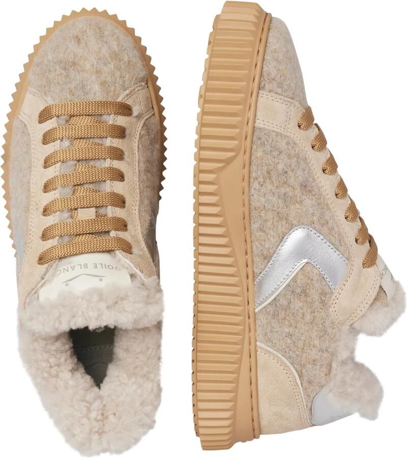 Voile Blanche Lipari Fur Sneakers - Foto 2