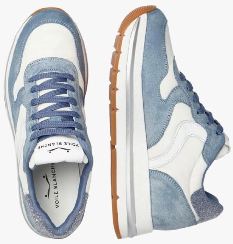 Voile blanche Stijlvolle Azure Witte Damesschoenen Blue Dames - Foto 2