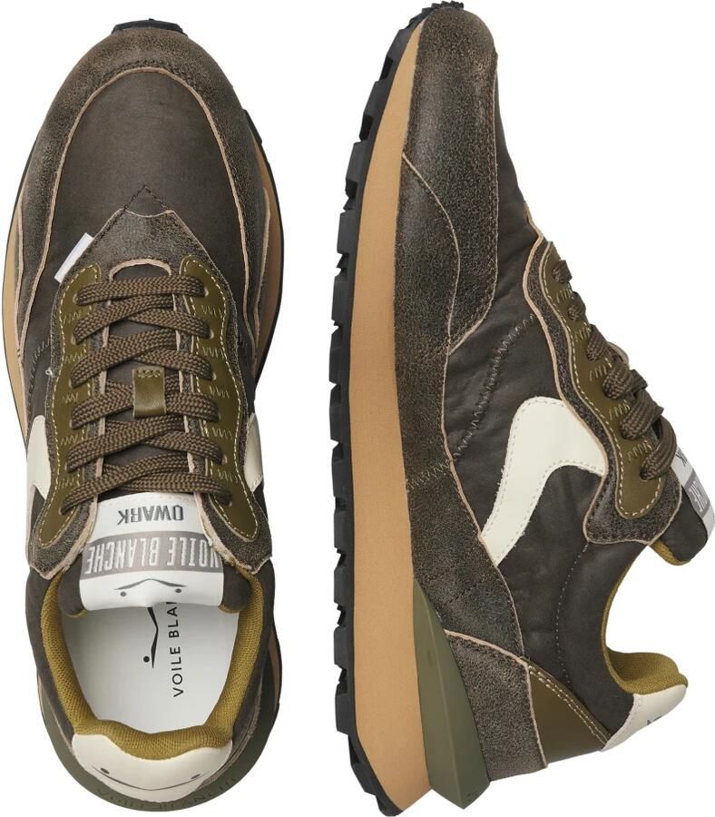 Voile blanche Sneakers laag 'QWARK HYPE MAN.' groen gemêleerd