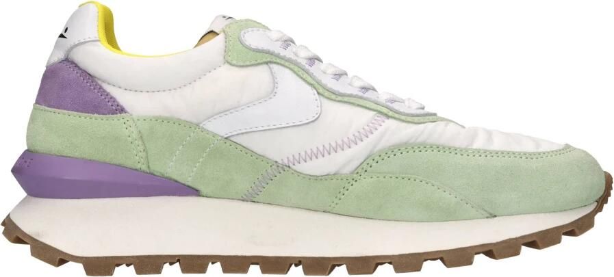 Voile blanche Suede and technical fabric sneakers Qwark Hype Woman Multicolor Dames - Foto 4