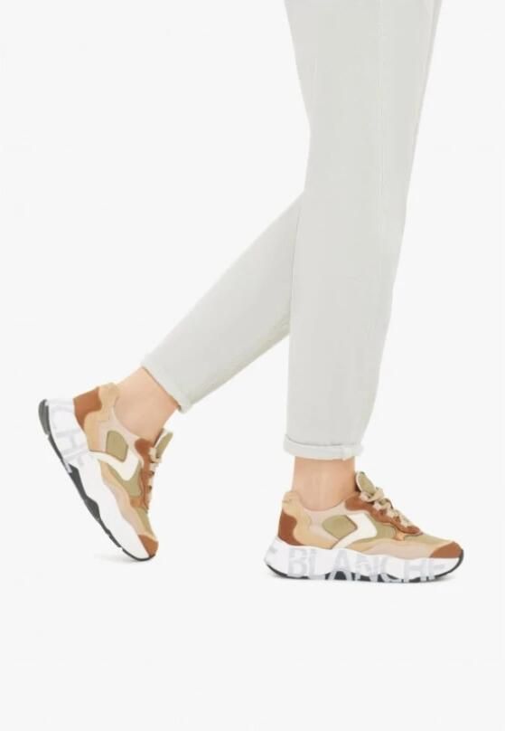 Voile blanche Suede and fabric sneakers Club107. Multicolor Dames - Foto 2