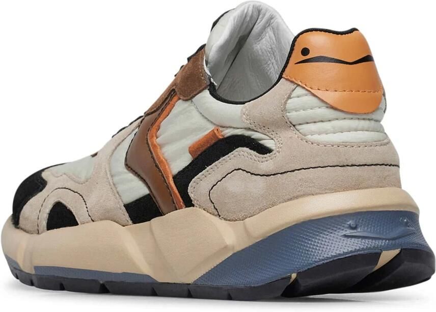Voile Blanche Suede and fabric sneakers CLUB19. - Foto 4