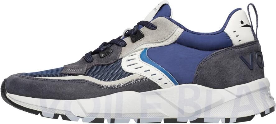 Voile Blanche Suede and technical fabric sneakers Club01. - Foto 2