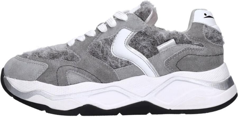 Voile Blanche Suède leer en stoffen sneakers - Foto 2