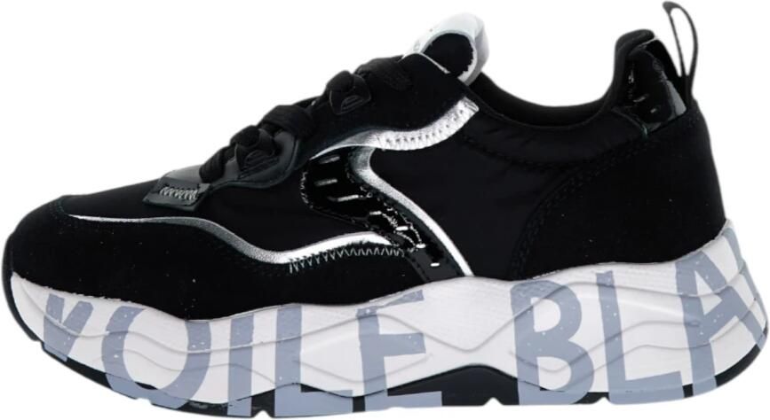 Voile Blanche Zwart Zilver Sneaker Club105