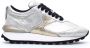 Voile blanche Witte casual leren sneakers voor dames White Dames - Thumbnail 1