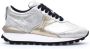 Voile blanche Witte casual leren sneakers voor dames White Dames - Thumbnail 5