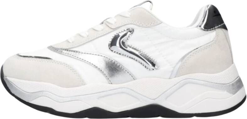 Voile blanche Witte Lage Sneakers Club108 Multicolor Dames