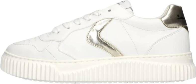 Voile blanche Witte Lage Sneakers Hybro 03 White Dames