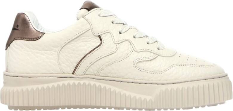 Voile Blanche Witte Leren Sneakers Elegant Ontwerp - Foto 2