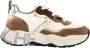 Voile blanche Witte Leren Nylon Club105 Sneakers Multicolor Dames - Thumbnail 1