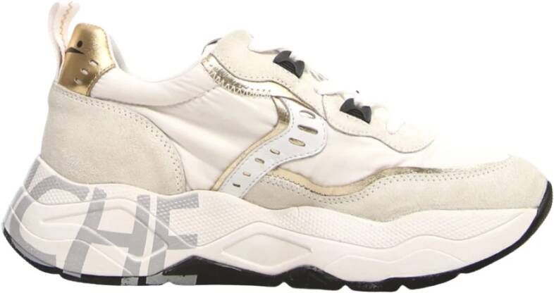 Voile Blanche Suede en technische stoffen sneakers Club105.