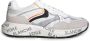 Voile blanche Witte Sneakers van Suède en Technisch Stof White Heren - Thumbnail 7