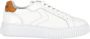 Voile blanche Lipari Calf White-Tobacco Sneakers Wit Dames - Thumbnail 11