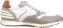 Voile blanche Suede and technical fabric sneakers Liam Power White Heren - Thumbnail 1