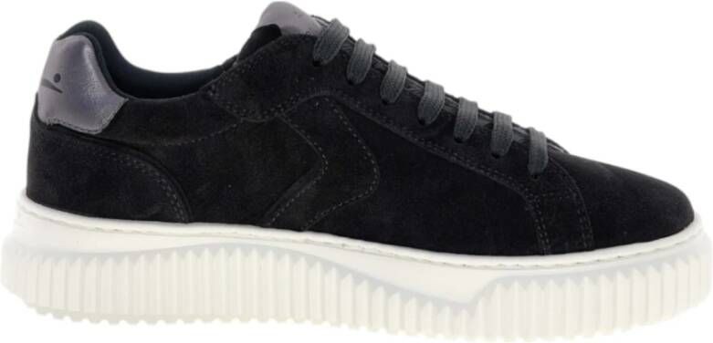 Voile Blanche Zwarte Suède Sneakers Elegant Comfortabel - Foto 2