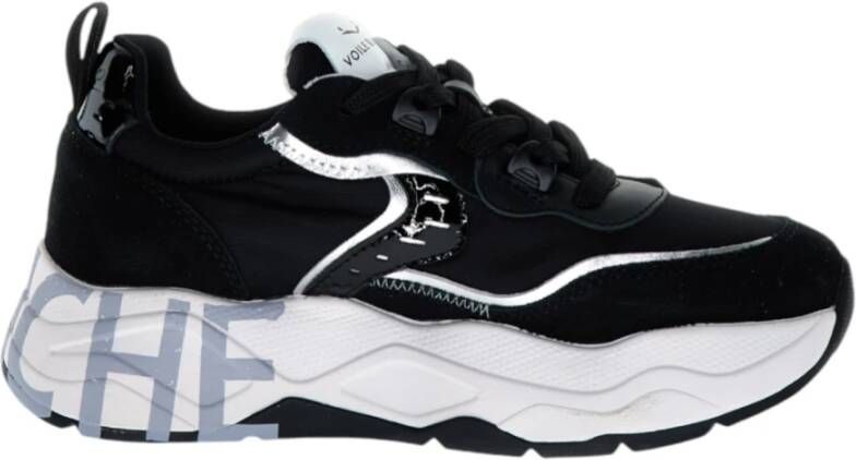 Voile Blanche Zwart Zilver Sneaker Club105