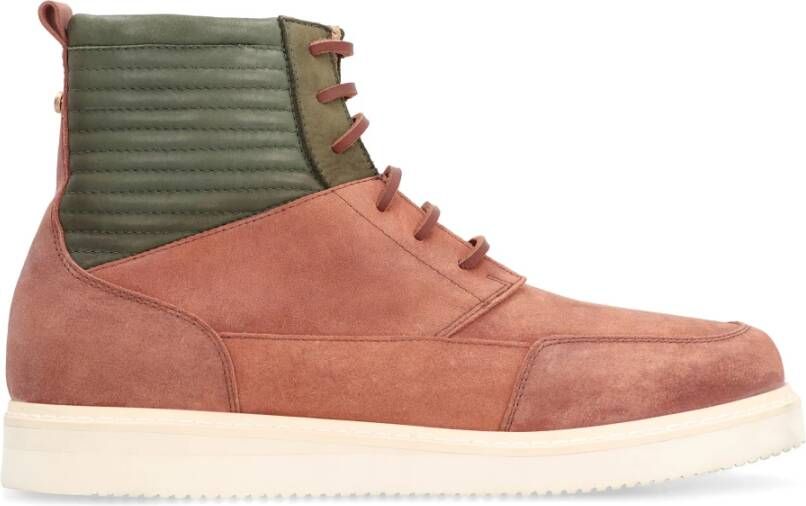 Volta High-top Sneakers met Ronde Neus