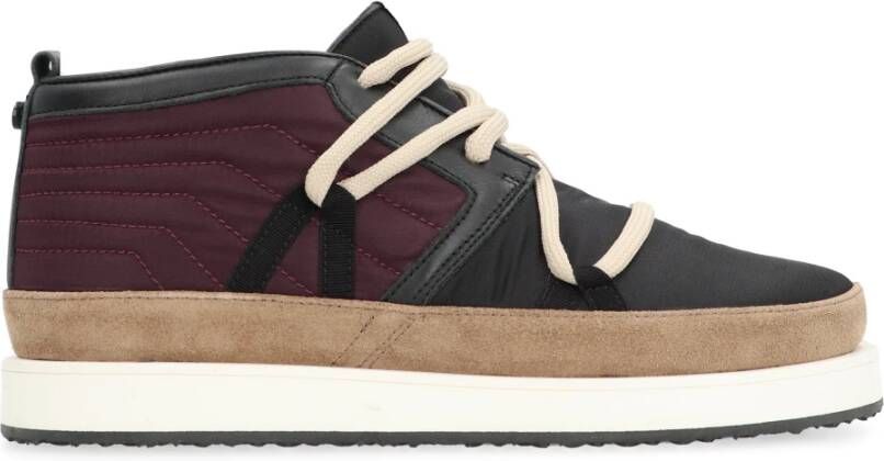 Volta Suède Leren Mid-top Sneakers