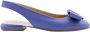 Voltan Peep Toe Peep Heel Blue - Thumbnail 2