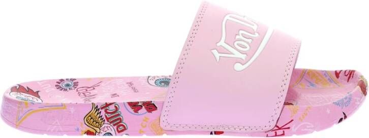 Von Dutch Comfortabele Sandalen Model Wsh5023 Pink Dames