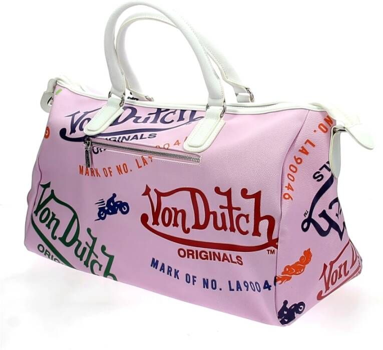 Von Dutch Vinyl Accessoire Tas Multicolor Unisex