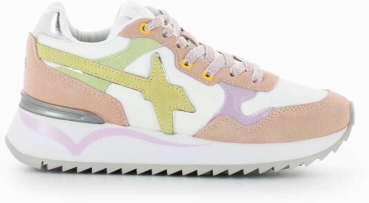 W6Yz en schoenen geregen yak 1m14 Roze