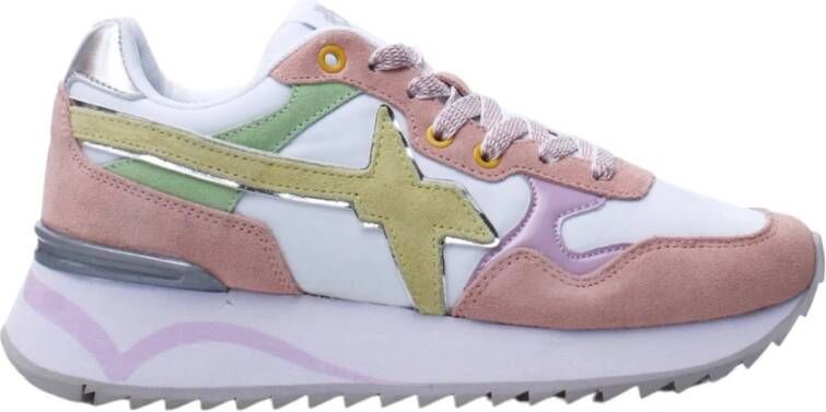 W6Yz en schoenen geregen yak 1m14 Roze