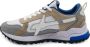 W6Yz Suede and technical fabric sneakers Breeze 3-M. - Thumbnail 1