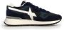 W6Yz Technical fabric and suede sneakers Yak-M. Blue Heren - Thumbnail 10